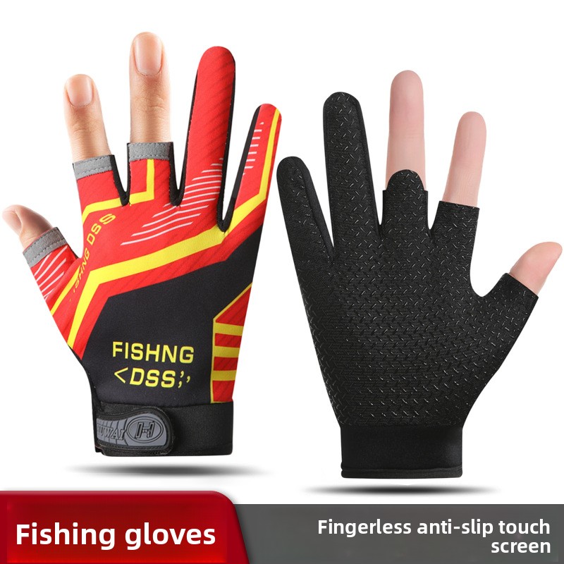 Fishing Gloves - 낚시 장갑 3손가락형 루야 플라이낫 바다낚시