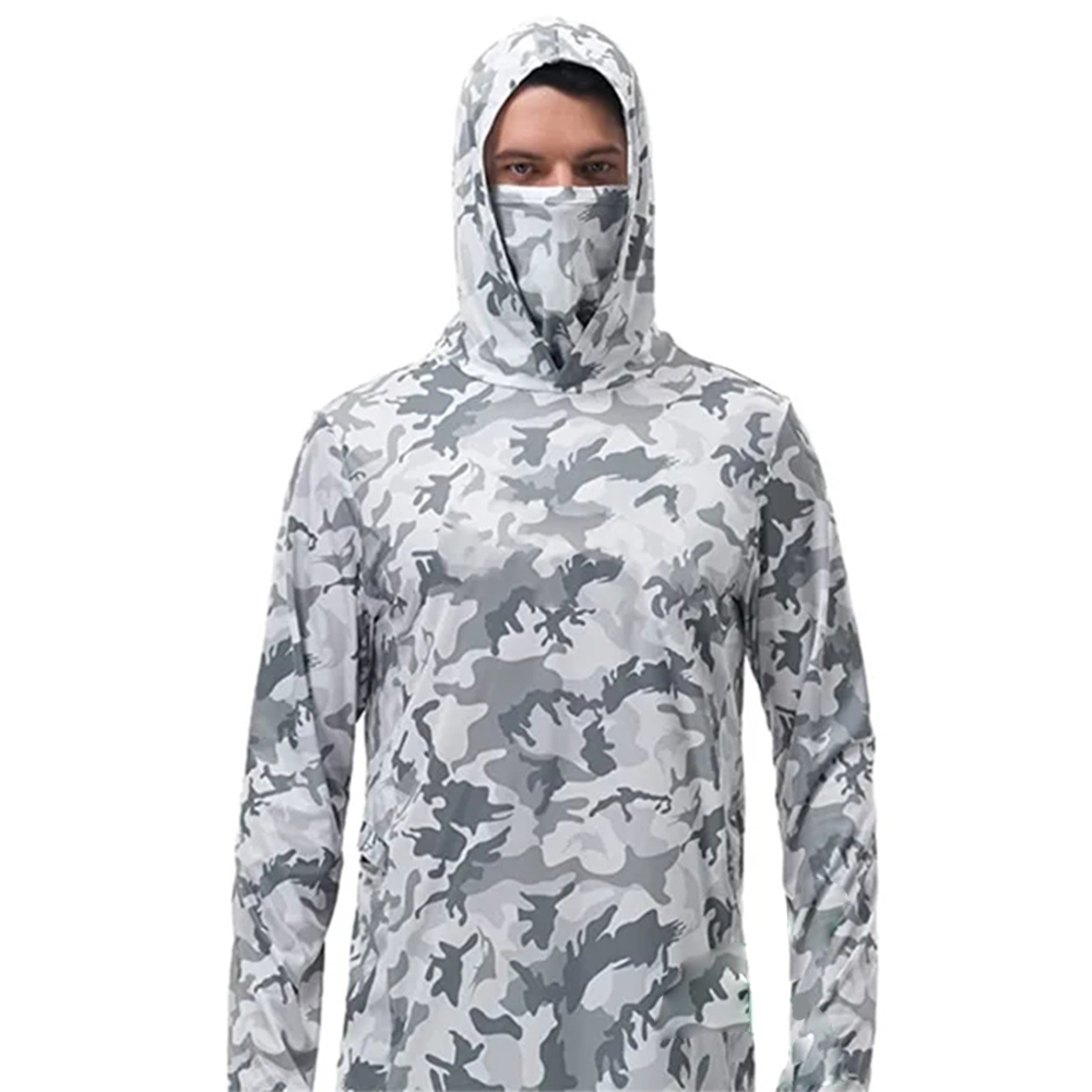 Fishing Shirt Uv Protection - 여름 낚시용 후드티 남성용 저지 카모플라주