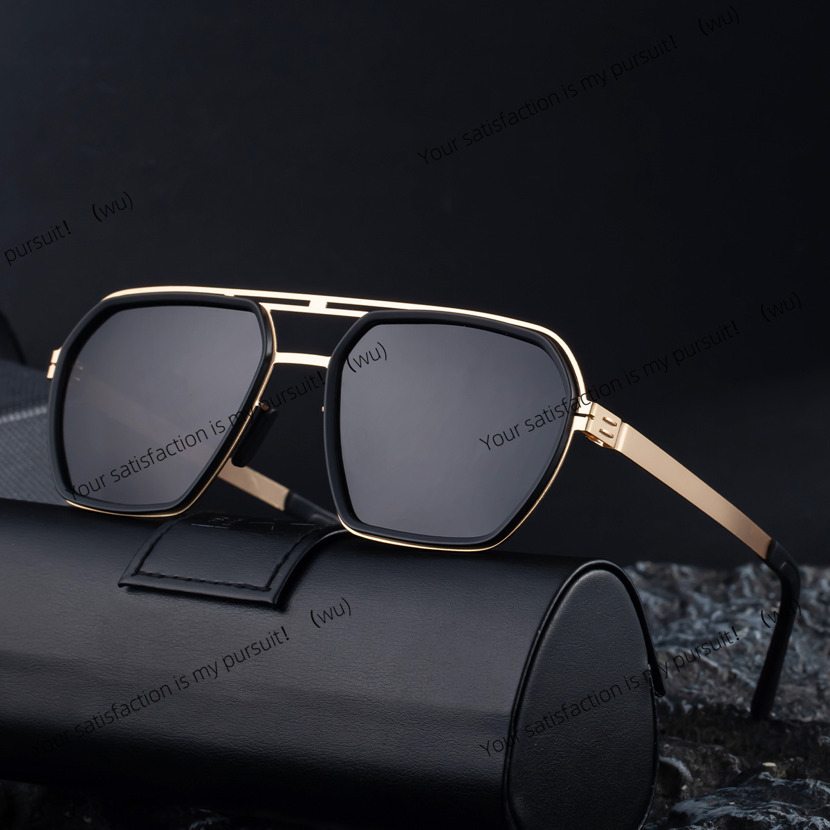편광 이중 빔 스테인리스 스틸 선글라스 남성용 사각 프 - Fishing Sunglasses Polarized 리뷰 및 가격
