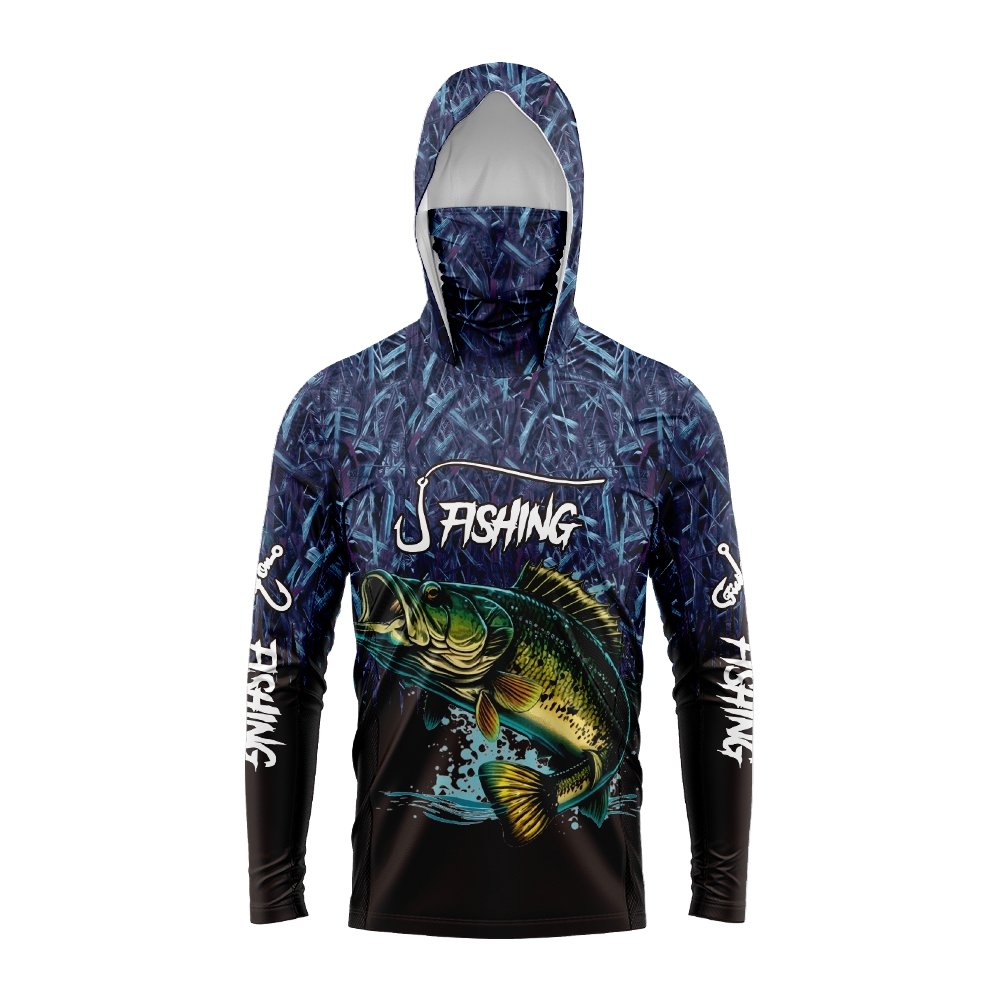 MALFC 남성 후드 낚시 셔츠 긴팔 낚시 티셔츠 자외 - Fishing Shirt Uv Protection 리뷰 및 가격