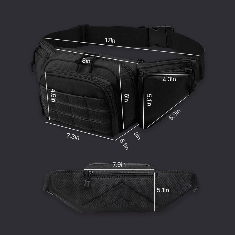 600D 옥스포드 멀티 포켓 허리 가방, 조절 가능한  - Fishing Belt 리뷰 및 가격