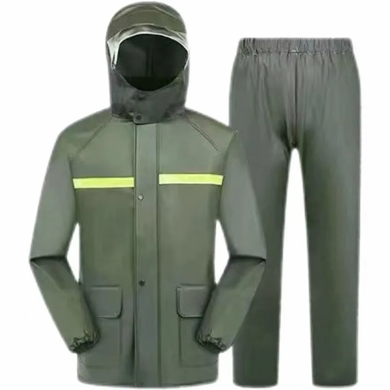 라이딩 레인코트 및 레인 팬츠 세트, 자전거 타기, 캠 - Fishing Rain Suit 리뷰 및 가격